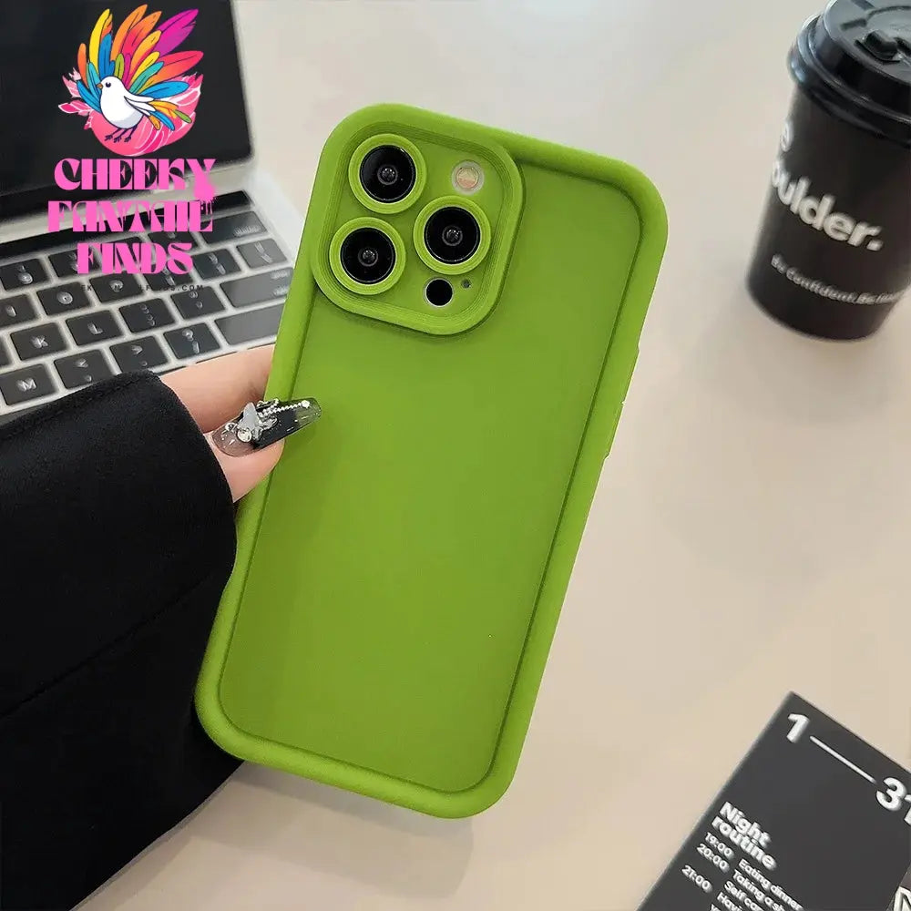Beige Brown Black Stylish Phone Case for iPhone 15 14 13 12 11 Pro Max Plus 7 8 SE X XR XS Max, Slim Protective Shockproof Cover Cheeky Fantail Finds