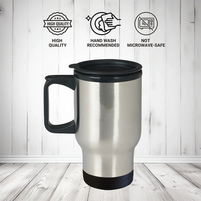 Best African Serval Mom Ever Travel Mug | Stainless Steel Mug for African Serval Cat Lovers with Cute & Funny Quote | Father's Day Unique Gifts for African Serval Cat Moms - Image 4