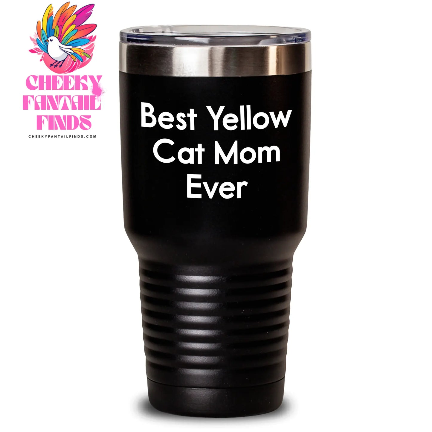 Best Yellow Cat Mom Ever Funny Yellow Cat Lover Gifts Unique Father's Day Unique Gifts for Dad from Mom to Son - Main