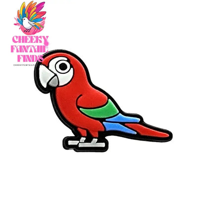 Bird Shoe Charms for Shoe Accessories Kids Clogs Pins Boy Girls Badges Men Jeans Women Cheeky Fantail Finds