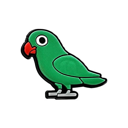 Bird Shoe Charms for Shoe Accessories Kids Clogs Pins Boy Girls Badges Men Jeans Women Cheeky Fantail Finds
