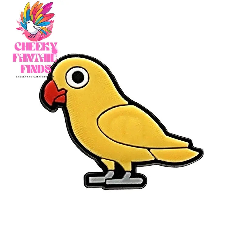 Bird Shoe Charms for Shoe Accessories Kids Clogs Pins Boy Girls Badges Men Jeans Women Cheeky Fantail Finds