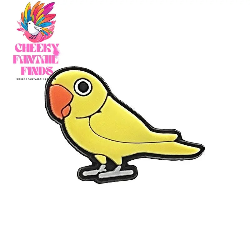 Bird Shoe Charms for Shoe Accessories Kids Clogs Pins Boy Girls Badges Men Jeans Women Cheeky Fantail Finds