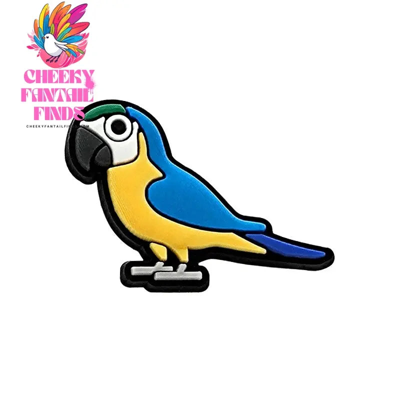 Bird Shoe Charms for Shoe Accessories Kids Clogs Pins Boy Girls Badges Men Jeans Women Cheeky Fantail Finds