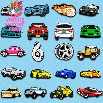 Boy Shoe Charms Car Gamepad Pins for Kids Men Cool Shoe Accessories Gift Creative DIY Decorations Buckle Fit Sandal Ornament - Cheeky Fantail Finds