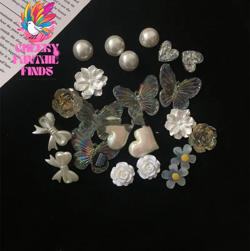 Butterfly Shoe Buckle Diy Decorative Card For Shoe Accessories Cheeky Fantail Finds