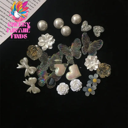 Butterfly Shoe Buckle Diy Decorative Card For Shoe Accessories Cheeky Fantail Finds