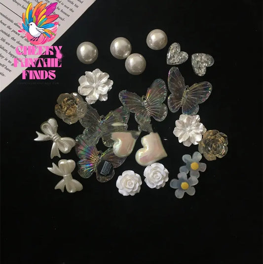 Butterfly Shoe Buckle Diy Decorative Card For Shoe Accessories Cheeky Fantail Finds