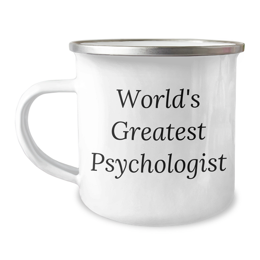 Funny World's Greatest Psychologist Camping Mug Gifts for Dad on Father's Day, Gifts from Family and Friends - Image 1