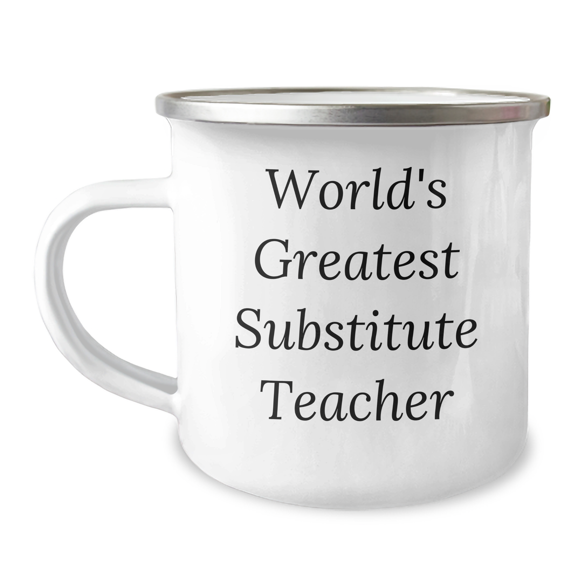 Gifts from Friends and Family, World's Greatest Substitute Teacher, Funny Camping Mug for Substitute Teacher, Father's Day Unique Gifts - Image 1