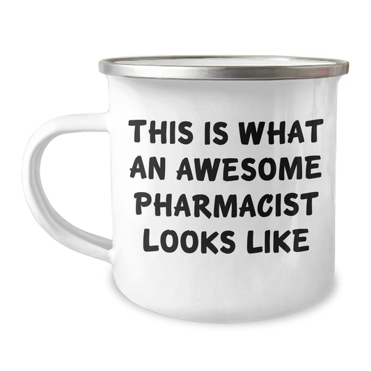 Pharmacist Gifts for Men - Camping Mug with Inspirational Quote - Gifts from Friends for Father's Day - Image 1