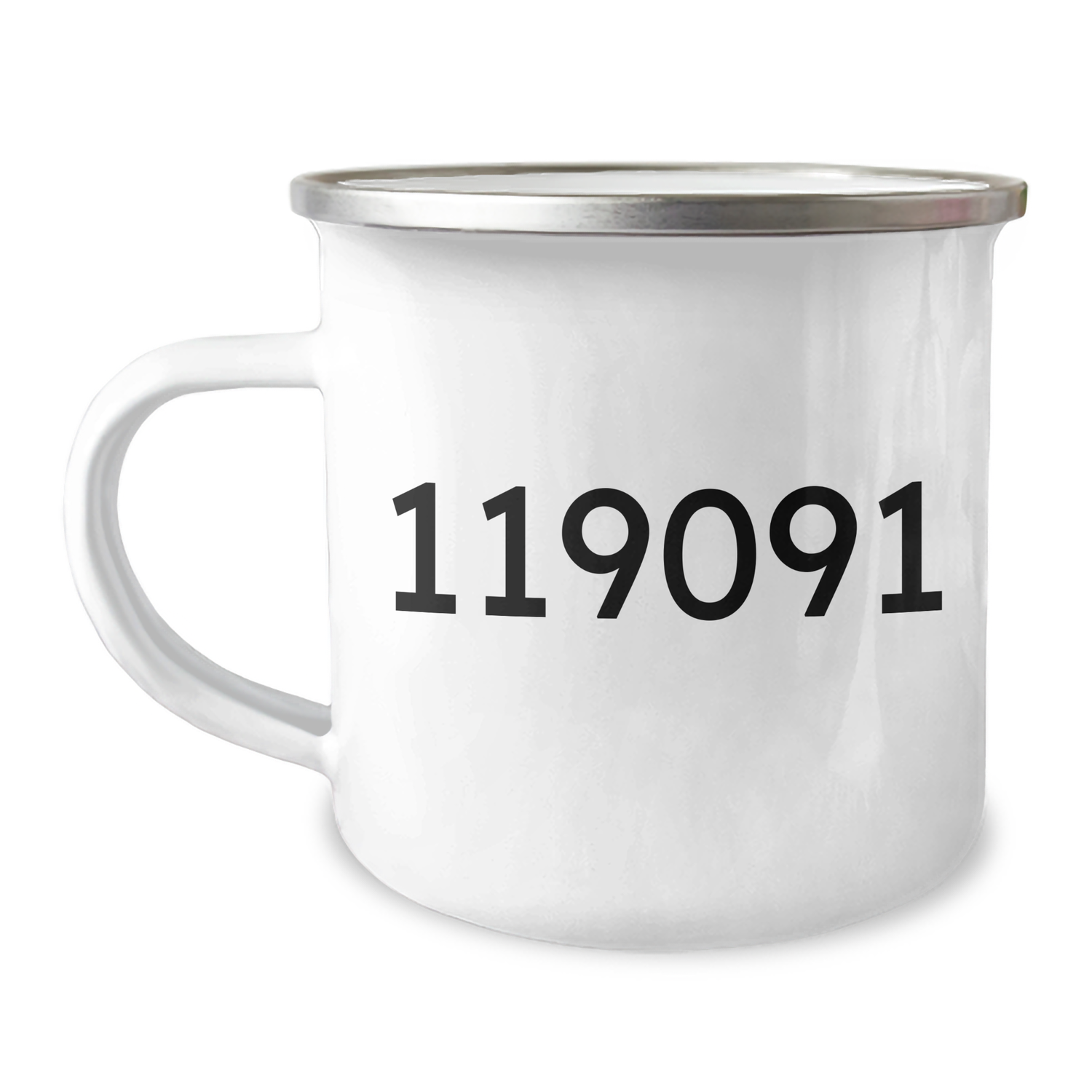 Funny Librarian Gifts for Graduation - 'Keep Calm Or I Will Use My Librarian Voice' Camping Mug from Friends - Image 1