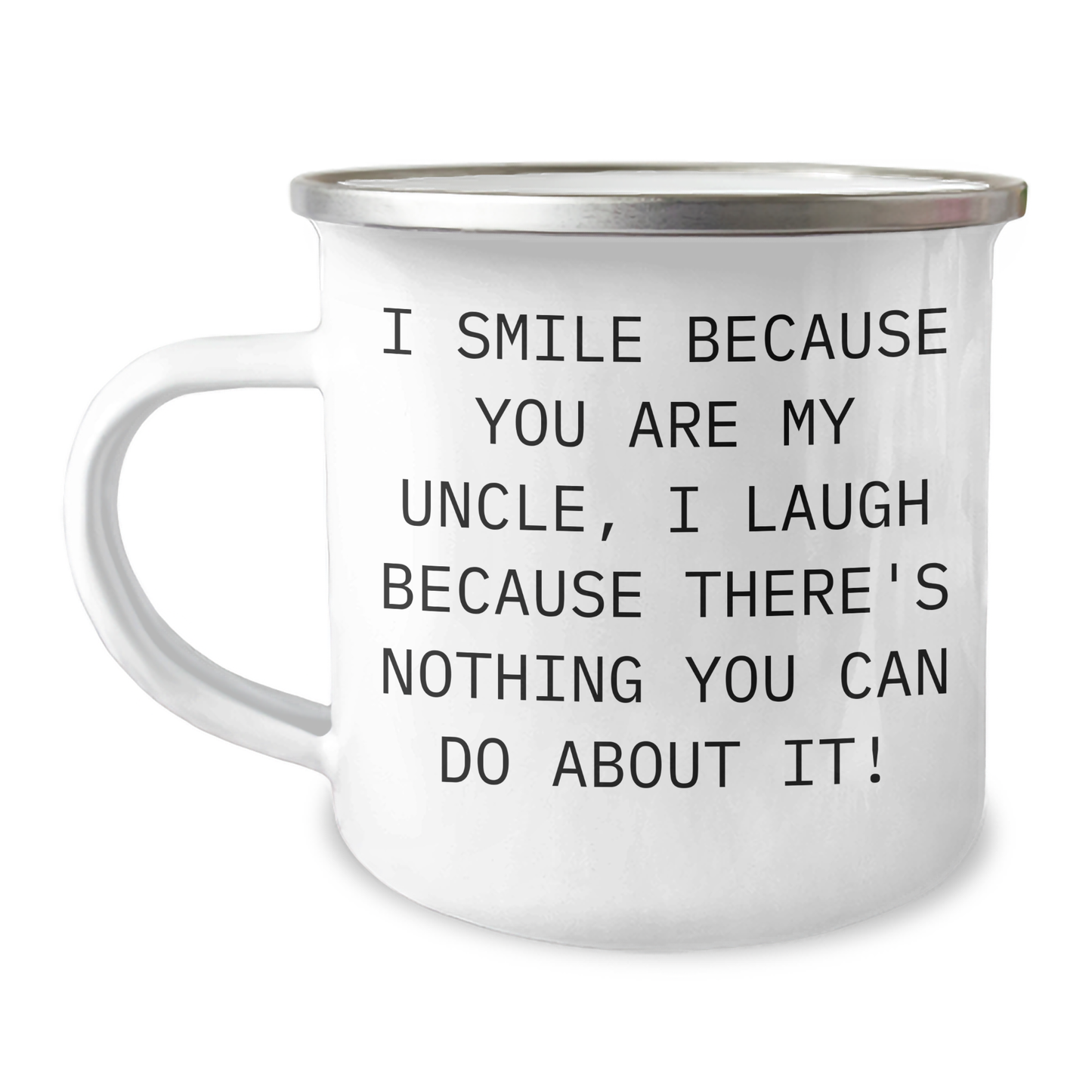 Funny Uncle Camping Mug, Gifts from Family, Unique Father's Day Unique Gifts for Him, Uncle Jokes - Image 1