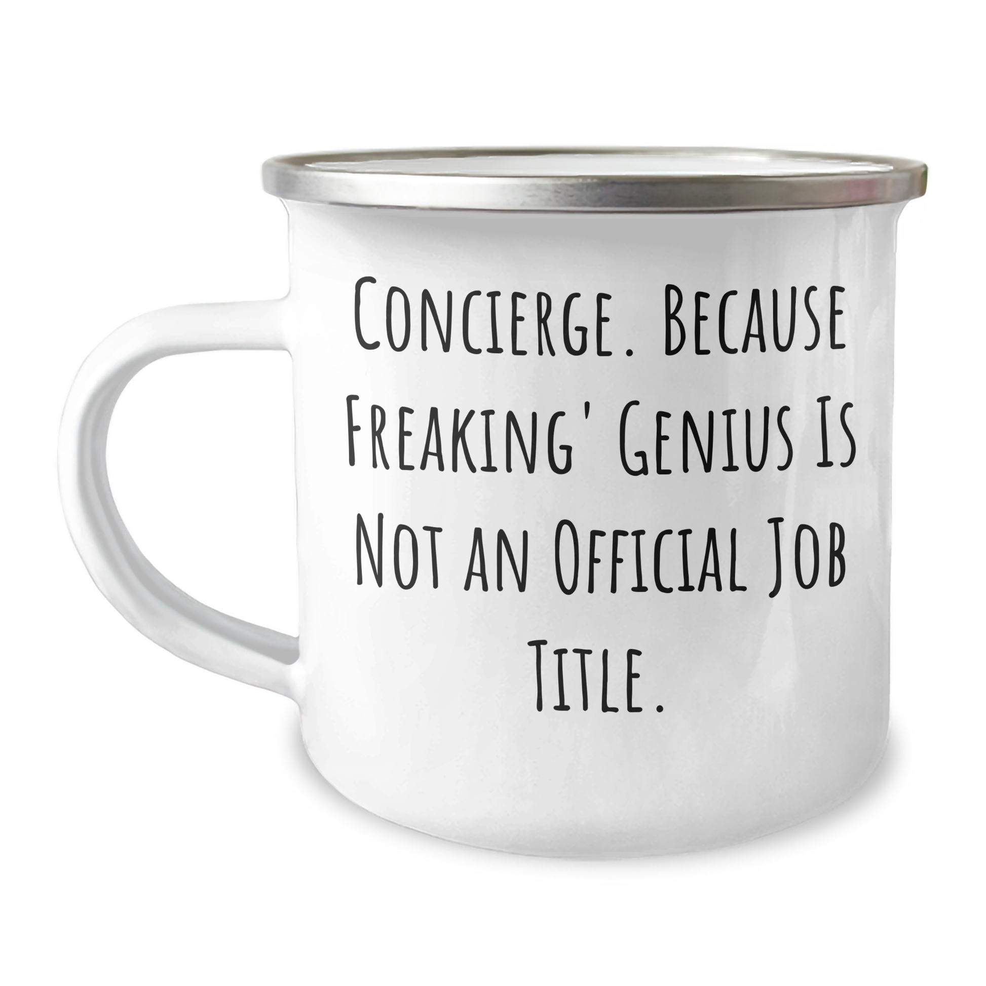 Concierge Gifts from Friends - Funny Quote Camping Mug for Men Women Family Graduation Unique Gifts - Image 1