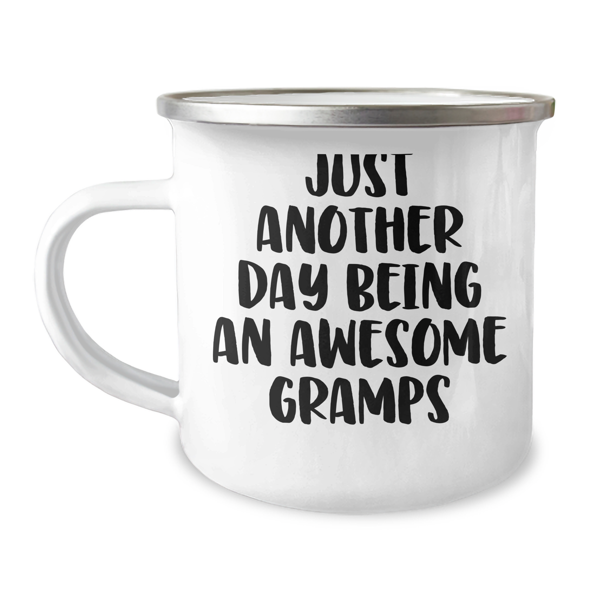 Funny Gramps Gifts from Family - Just Another Day Being An Awesome Gramps Camping Mug for Gramps on Graduation Day, Unique Gifts for Men - Image 1