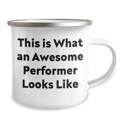 Funny Performer Gifts, This Is What An Awesome Performer Looks Like, Camping Mug for Men, Unique Father's Day Unique Gifts from Friends - Image 2