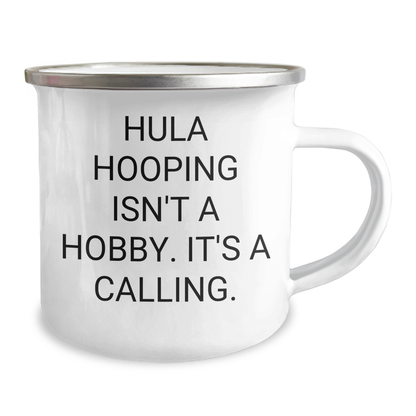 Hula Hooping Enthusiast Gifts from Friends, Unique Camping Mug for Hula Hooping Fanatics, Inspirational Quote, Graduation Unique Gifts for Her, Him, or Friends - Image 2