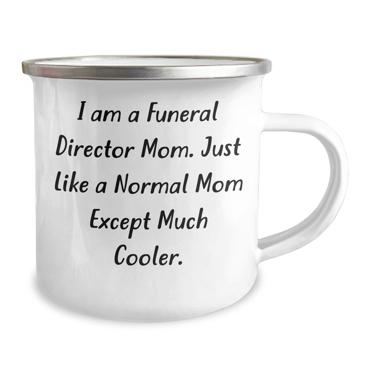 Funeral Director Mom Gifts, 'I Am A Funeral Director Mom' Camping Mug for Dad, Father's Day Unique Gifts from Family - Image 2