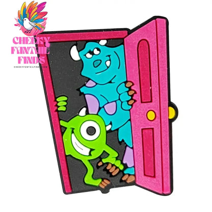 CCF Cartoon Shoe Decoration Charms Monsters Inc. University  PVC Shoe Accessories Christmas Gift for Kids Party Favors Cheeky Fantail Finds