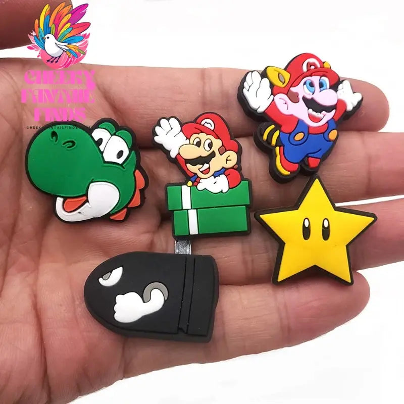 CCF  Cute Funny Shoe Decoration Charms For Clog Sandals Game Shoe Accessories Charms For Kids Adult Party Favor Gifts Cheeky Fantail Finds