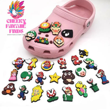CCF  Cute Funny Shoe Decoration Charms For Clog Sandals Game Shoe Accessories Charms For Kids Adult Party Favor Gifts Cheeky Fantail Finds