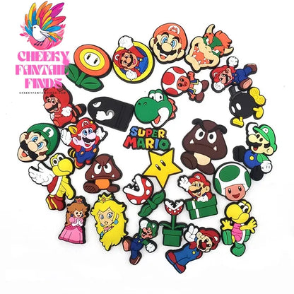 CCF  Cute Funny Shoe Decoration Charms For Clog Sandals Game Shoe Accessories Charms For Kids Adult Party Favor Gifts Cheeky Fantail Finds