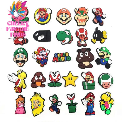 CCF  Cute Funny Shoe Decoration Charms For Clog Sandals Game Shoe Accessories Charms For Kids Adult Party Favor Gifts Cheeky Fantail Finds