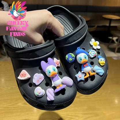 CCF Mickey and Minnie Cartoon Dog  Tom and Jerry Shoe Charms Accessories Clog Sandals Decorations Pins Favor Gift Cheeky Fantail Finds
