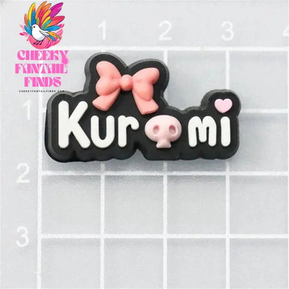 CCF New Accessories Shoes Charm Buckle Set Cartoon DIY Sandals Decoration Slippers Decoration Fashion Gift Cheeky Fantail Finds