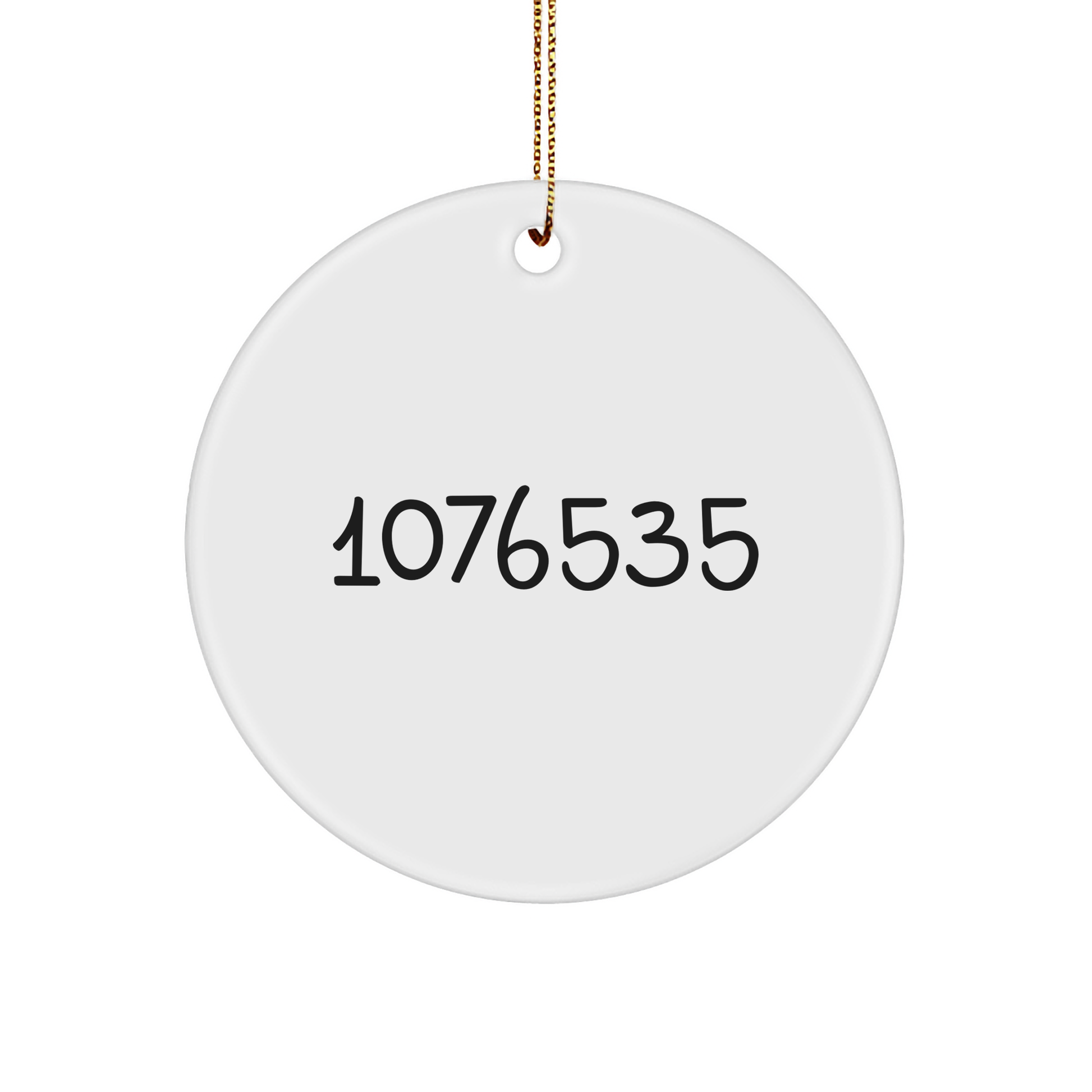 Funny Payroll Clerk Gifts, I'm A Payroll Clerk. I Speak Fluently In genius. Circle Ornament for Christmas, Gifts from Friends, Gifts for Payroll Clerk - Image 1