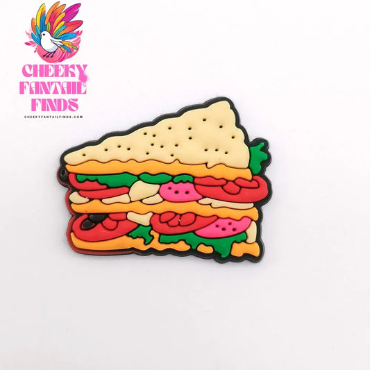 Cartoon Food Hole Shoes Shoe Ornament Shoe Buckle PVC Eva Sandals Decorative Accessories Cheeky Fantail Finds
