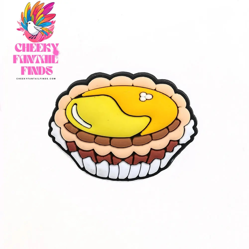 Cartoon Food Hole Shoes Shoe Ornament Shoe Buckle PVC Eva Sandals Decorative Accessories Cheeky Fantail Finds