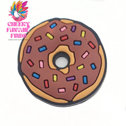 Cartoon Food Hole Shoes Shoe Ornament Shoe Buckle PVC Eva Sandals Decorative Accessories Cheeky Fantail Finds