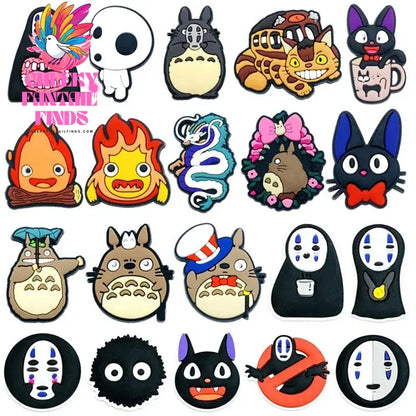 Cartoon Series Cute Anime Funny Shoe Charms Fashion Sandals Pin DIY Accessories Decorate Girls Halloween Party Gifts - Cheeky Fantail Finds