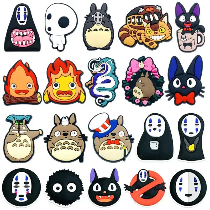 Cartoon Series Cute Anime Funny Shoe Charms Fashion Sandals Pin DIY Accessories Decorate Girls Halloween Party Gifts - Cheeky Fantail Finds