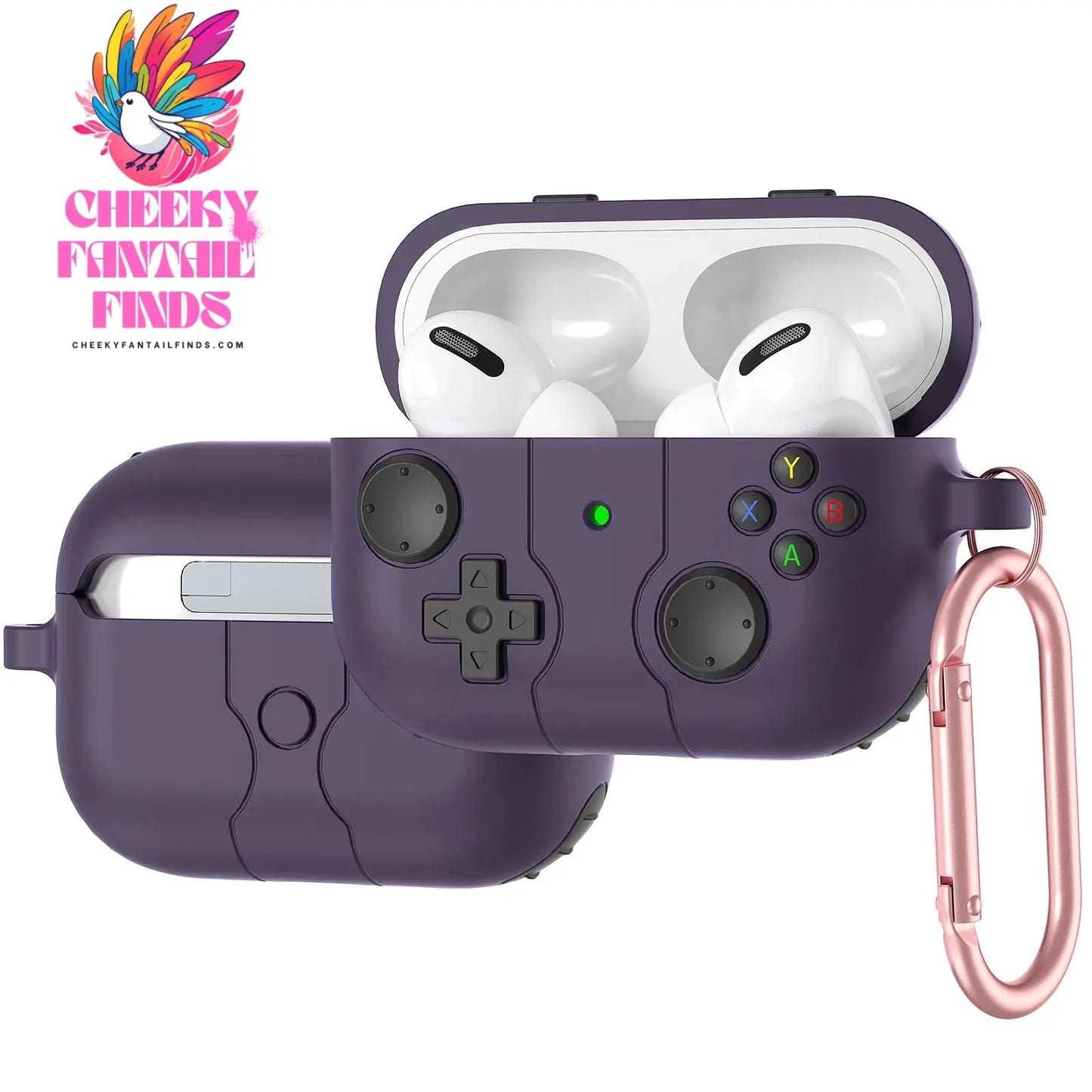 Case For AirPods Pro 2 3D Gamepad Gameboy Earphone Accessories Soft Protector Case Cover For AirPods 1/2/3 Cheeky Fantail Finds