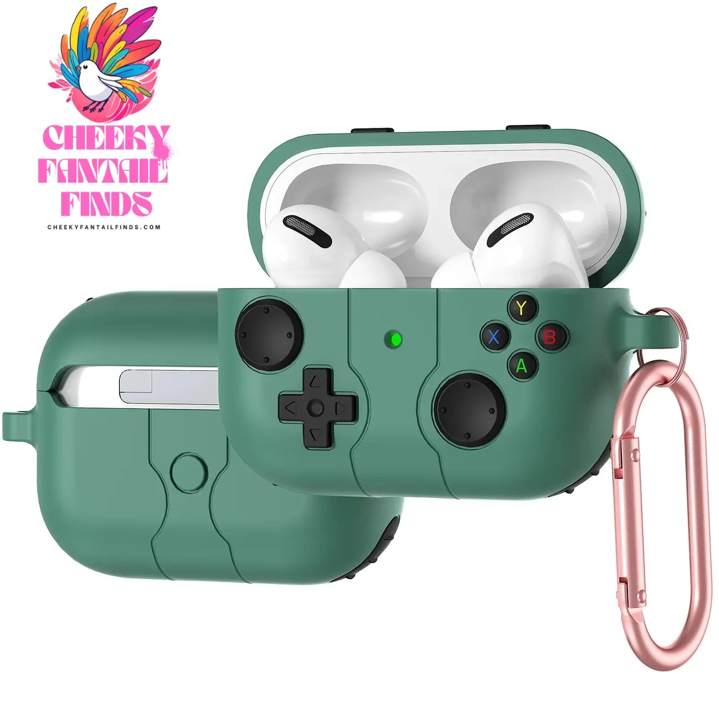 Case For AirPods Pro 2 3D Gamepad Gameboy Earphone Accessories Soft Protector Case Cover For AirPods 1/2/3 Cheeky Fantail Finds