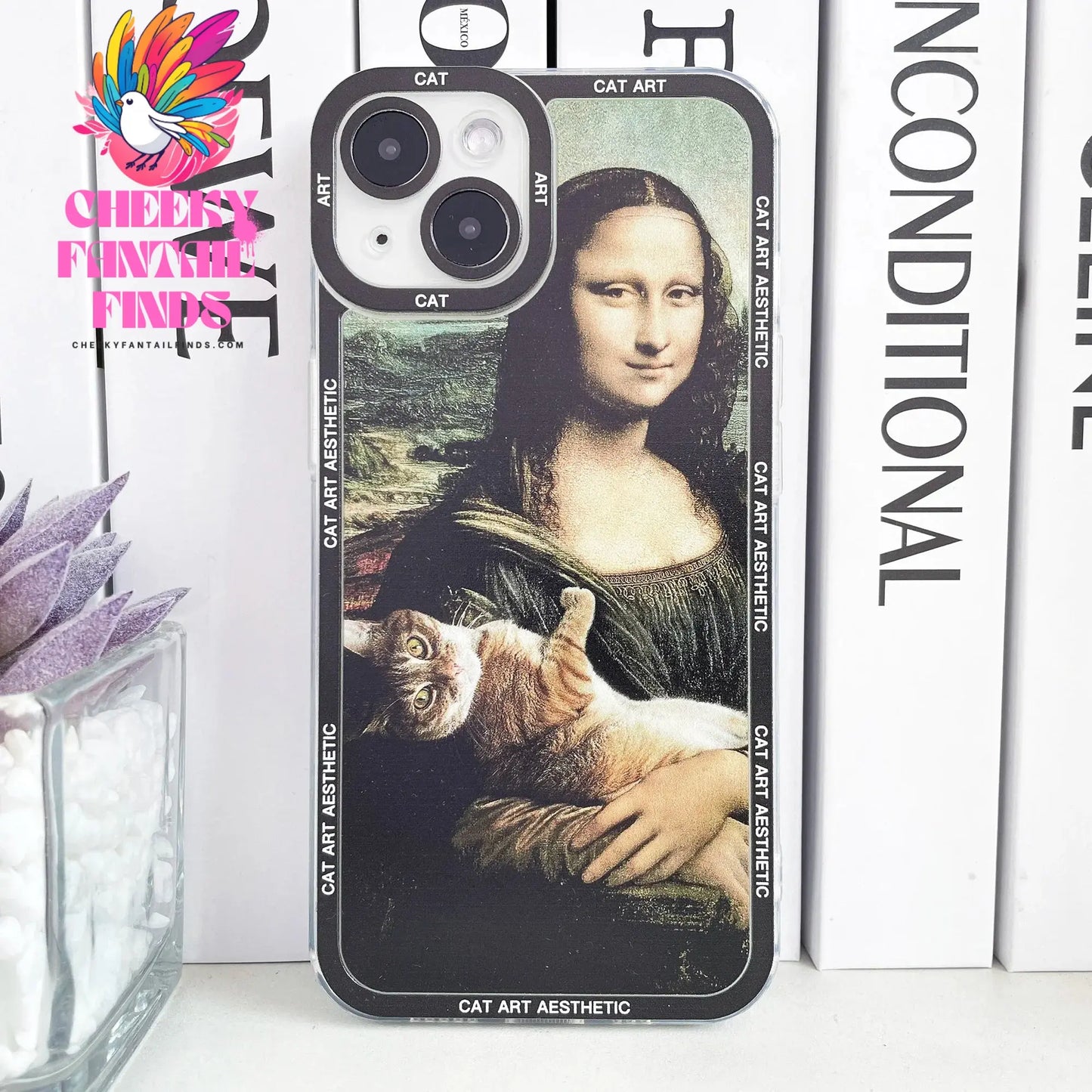 Case for iPhone Van Gogh Gustav Klimt Mona Lisa Edvard Munch The Scream Hieronymus Bosch Fun Cat Art Funda Aesthetic Phone Cover Cheeky Fantail Finds