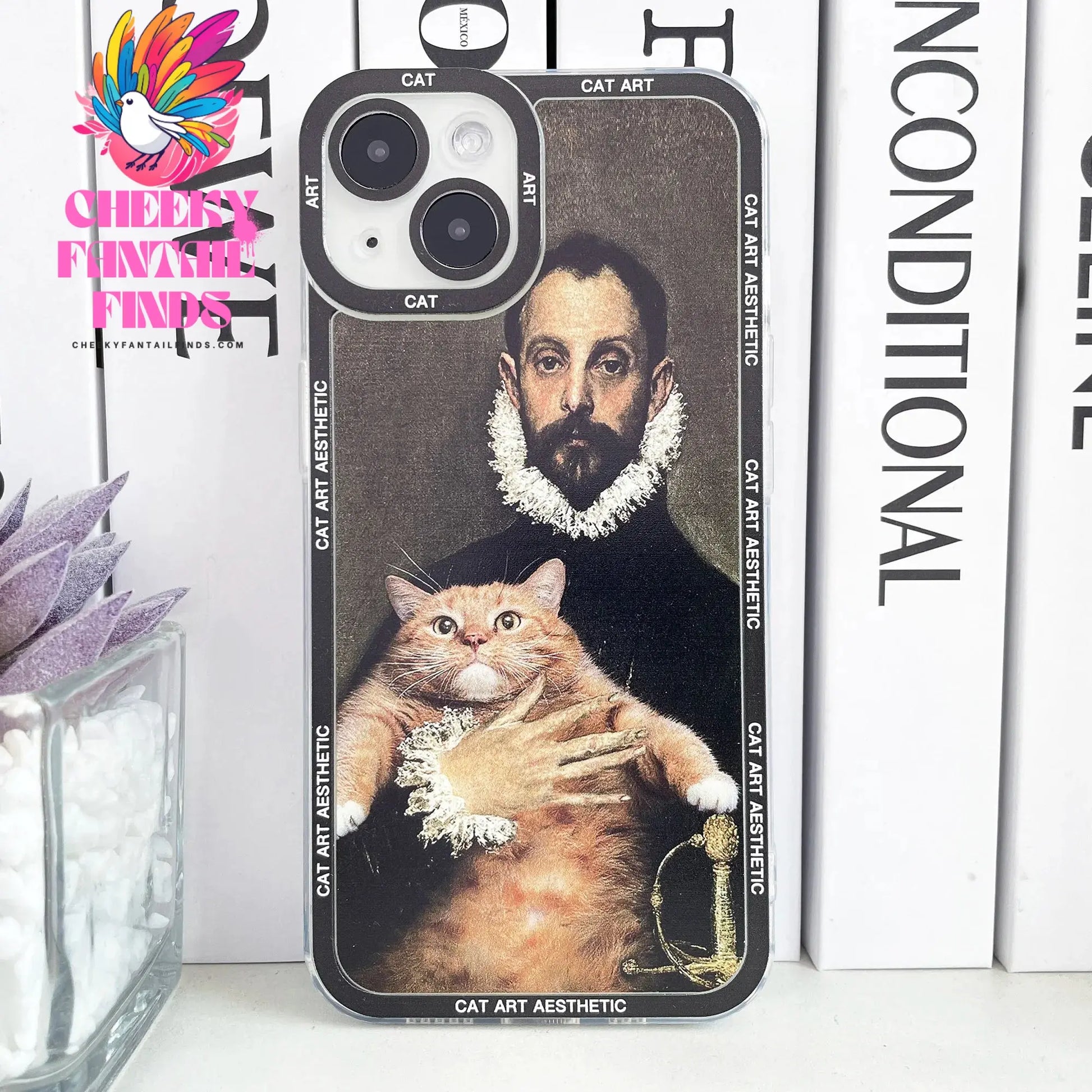 Case for iPhone Van Gogh Gustav Klimt Mona Lisa Edvard Munch The Scream Hieronymus Bosch Fun Cat Art Funda Aesthetic Phone Cover Cheeky Fantail Finds