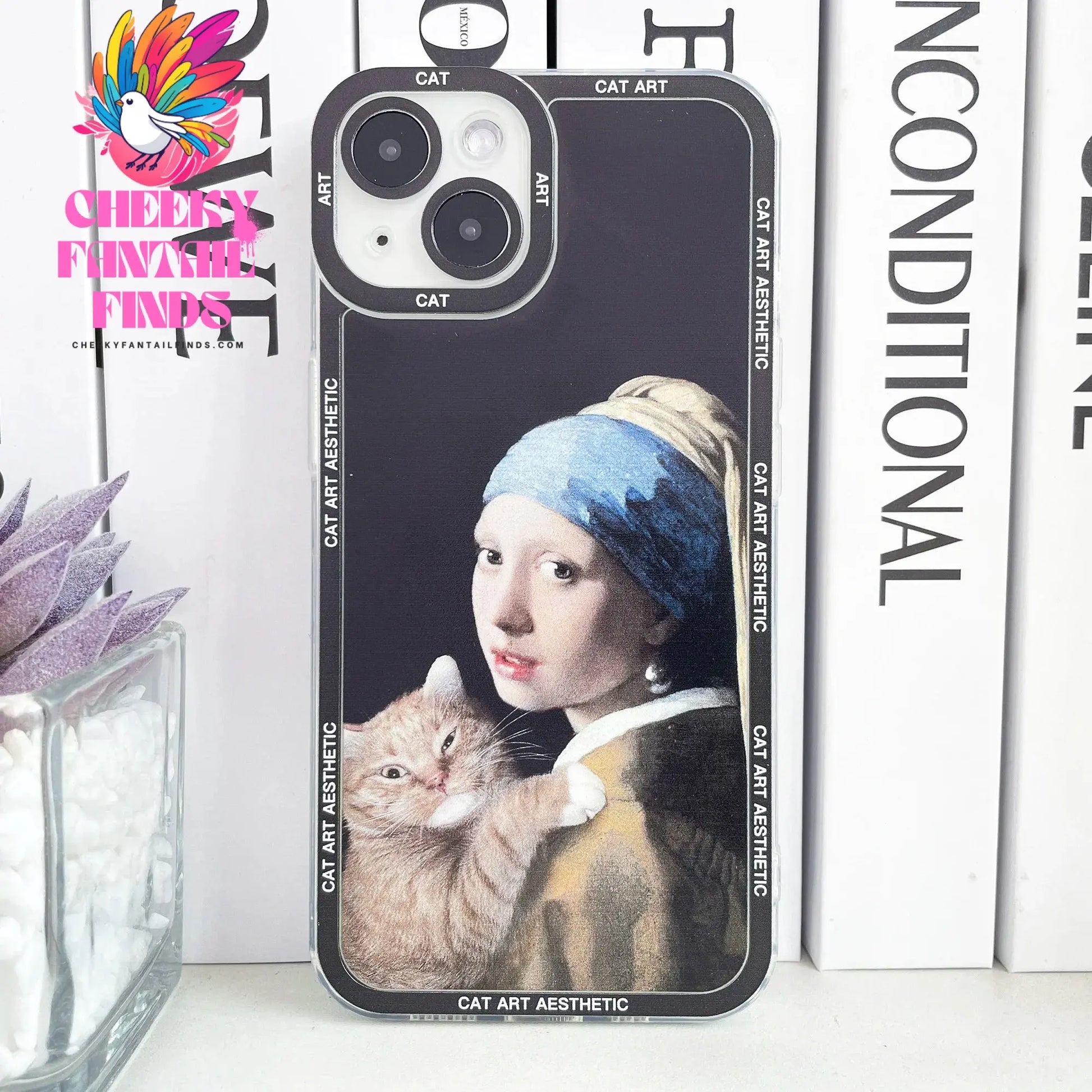 Case for iPhone Van Gogh Gustav Klimt Mona Lisa Edvard Munch The Scream Hieronymus Bosch Fun Cat Art Funda Aesthetic Phone Cover Cheeky Fantail Finds