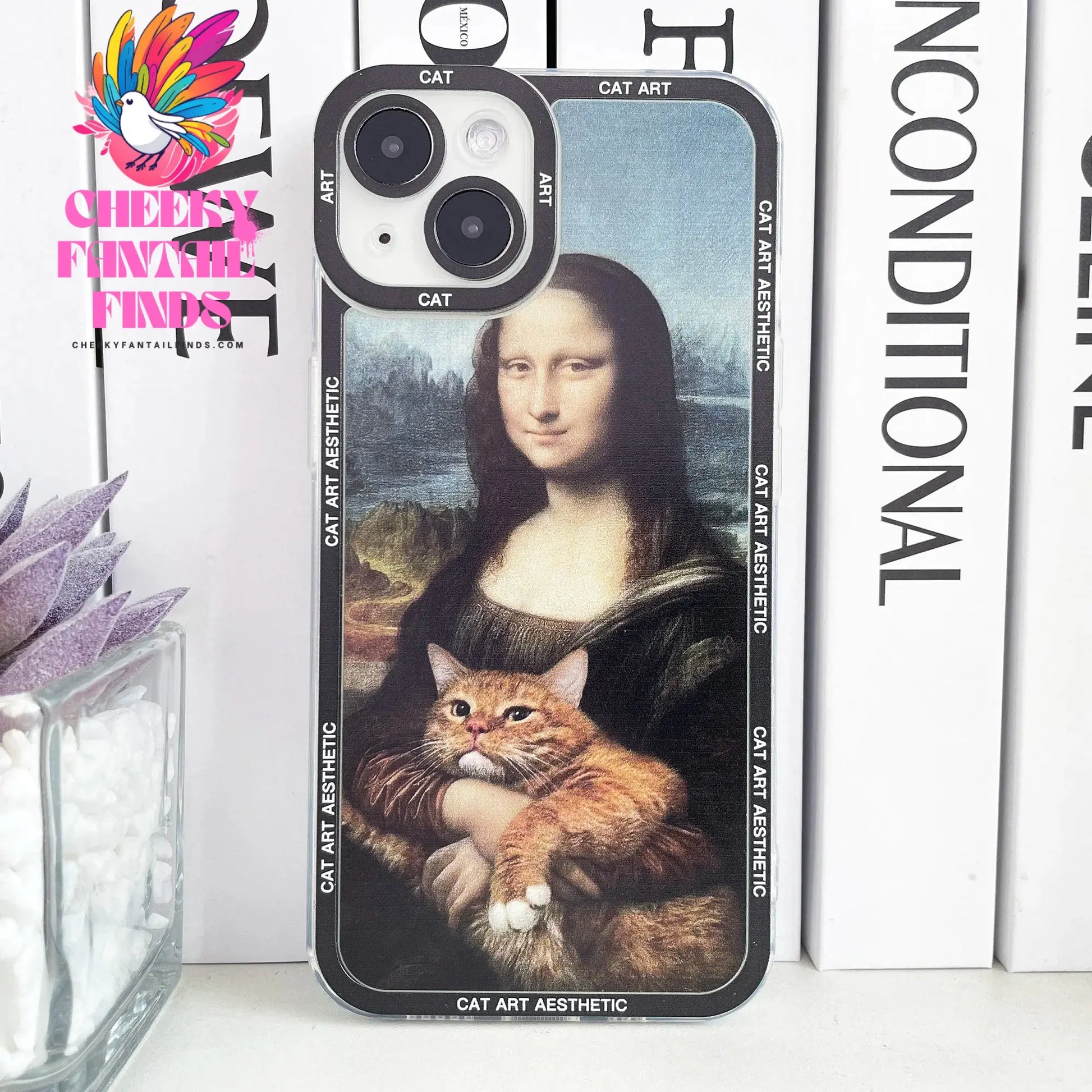 Case for iPhone Van Gogh Gustav Klimt Mona Lisa Edvard Munch The Scream Hieronymus Bosch Fun Cat Art Funda Aesthetic Phone Cover Cheeky Fantail Finds