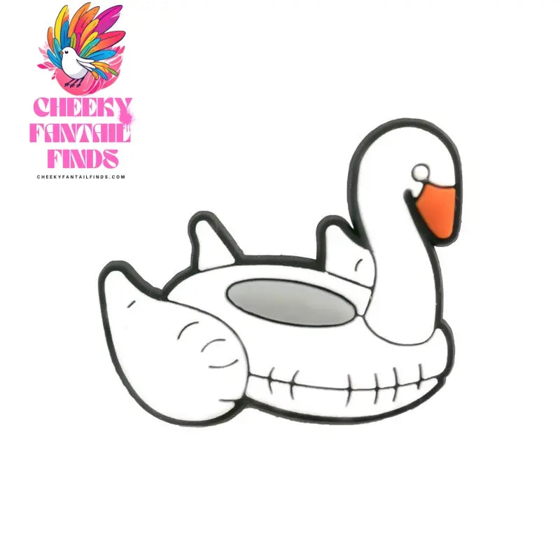 Casual Game Handle Hole Shoe Accessories PVC Soft Rubber Buckle Cheeky Fantail Finds