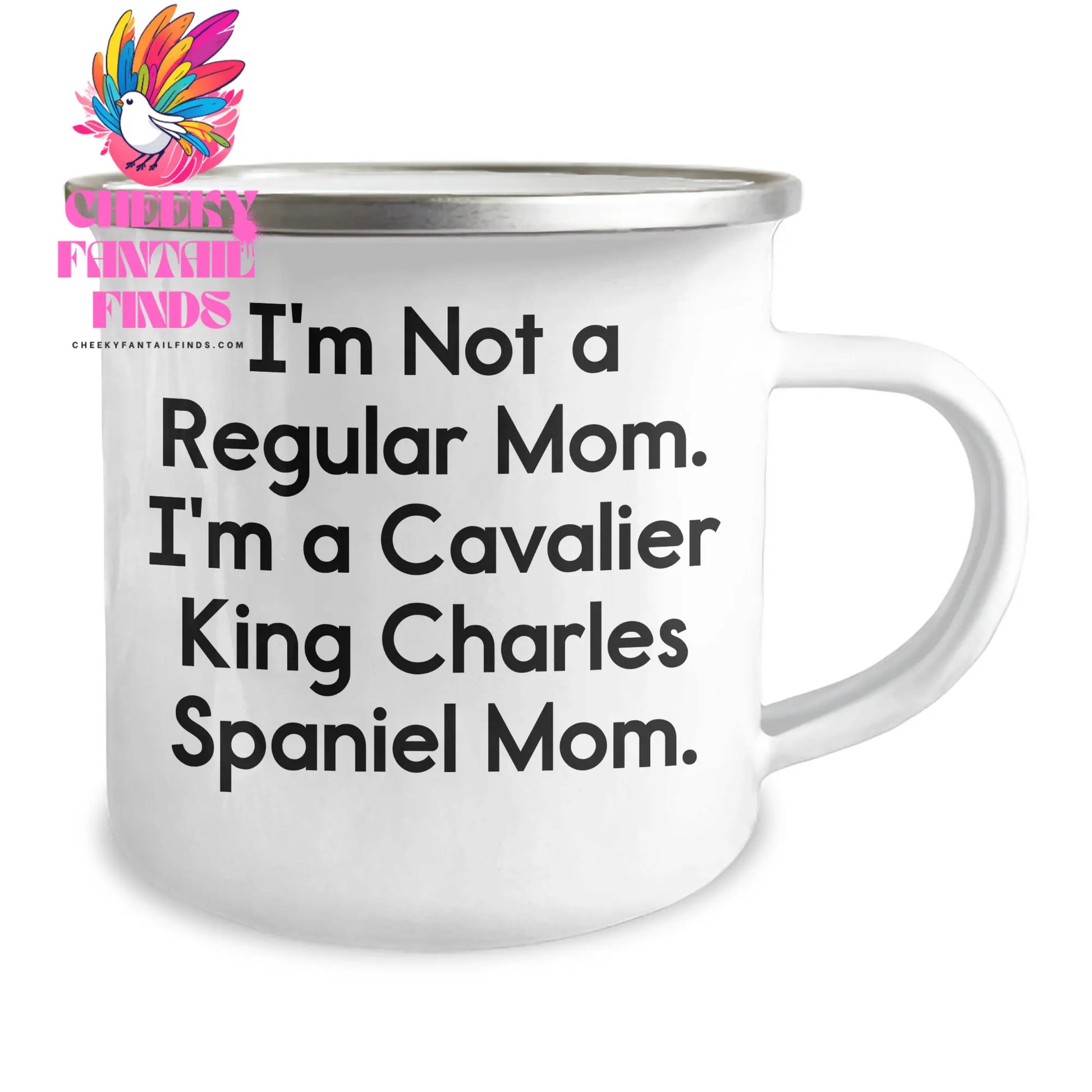 Cavalier King Charles Spaniel Dog Gifts, Funny Quote Mom Mug, Camping Mug for Dad, Gifts from Family - Gifts for Dad on Father's Day - Image 2