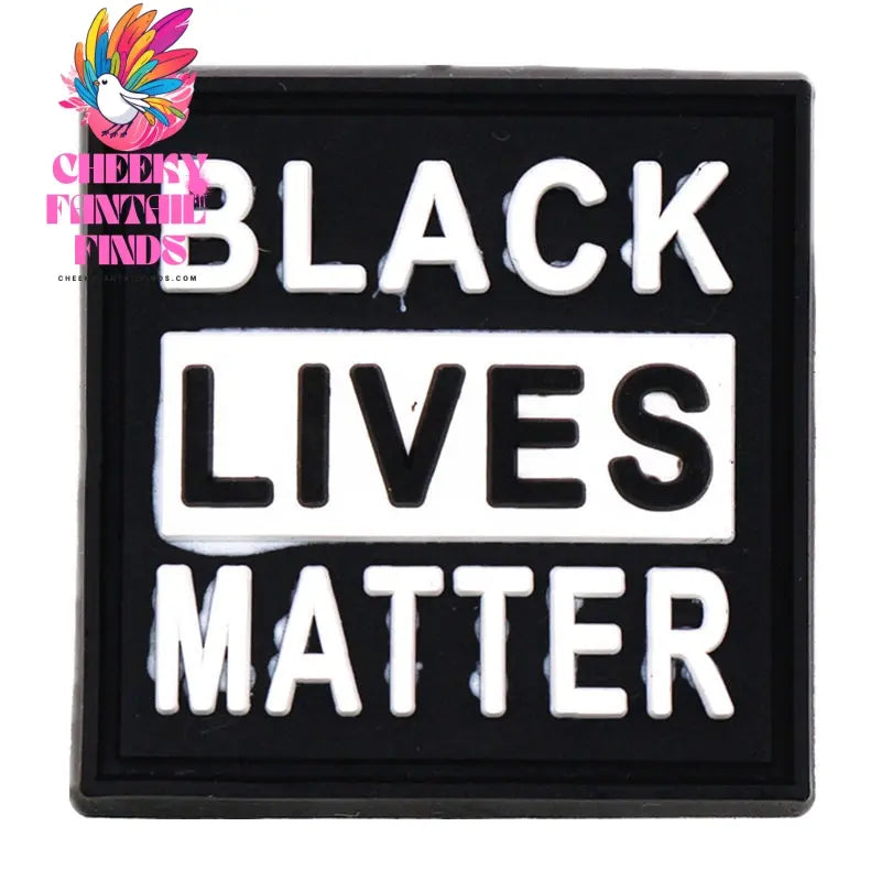 Charms Accessories Black Lives Matter BGM BLM Dollar Shoe Decoration Cheeky Fantail Finds