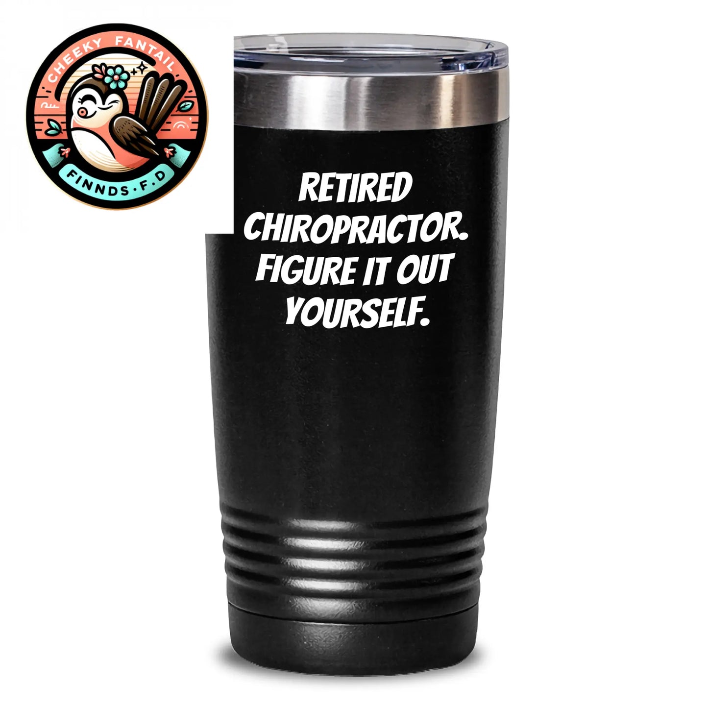 Chiropractor Gifts from Men, Funny Quote Tumbler for Chiropractor, Father's Day Unique Gifts for Him - Main