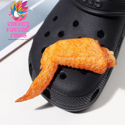 Clog Shoe Buckle Food Accessories Cheeky Fantail Finds