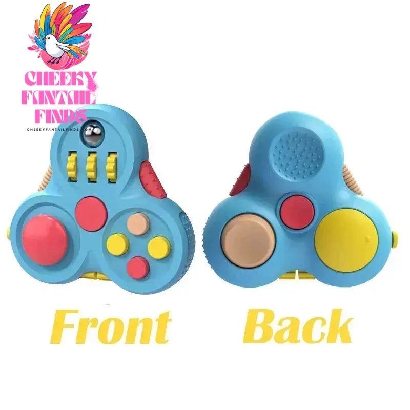 Colorful Hand Spinner EDC Fidget Spinner Rainbow Spiner Anti-Anxiety Toy For Spinners Focus Relieves Stress ADHD Finger Spinner Cheeky Fantail Finds