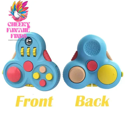 Colorful Hand Spinner EDC Fidget Spinner Rainbow Spiner Anti-Anxiety Toy For Spinners Focus Relieves Stress ADHD Finger Spinner Cheeky Fantail Finds