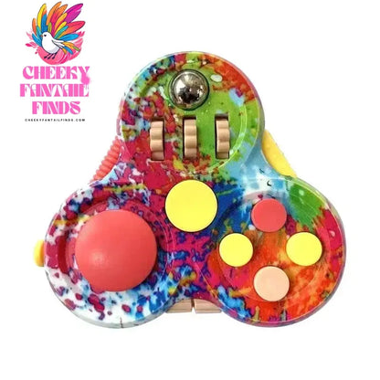 Colorful Hand Spinner EDC Fidget Spinner Rainbow Spiner Anti-Anxiety Toy For Spinners Focus Relieves Stress ADHD Finger Spinner Cheeky Fantail Finds
