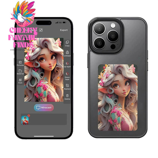 Compatible With Iphone 11 Case And Screen Protector Smart Photo Rear Projection Diy Phone Compatible With Iphone 13 Case Pro Cheeky Fantail Finds